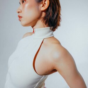 Elegant High-Neck Sleeveless Women’s Top | Modern & Stylish Look