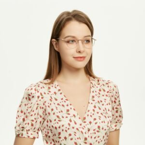 Women’s Floral Printed V-Neck Top | Elegant & Comfortable Daily Wear