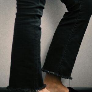 Women’s Stylish Black Ankle-Length Jeans | Trendy Slim Fit Casual Wear